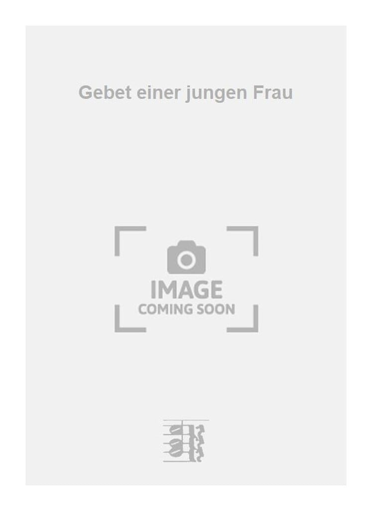 Gebet einer jungen Frau